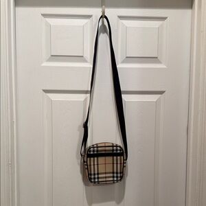 Burberry Classic Check Messenger Bag